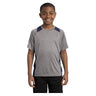 Youth All Sport 2 - Color Heather Athletic T-Shirts in 10 Colors. Sizes S - XL Vintage Heather/True Navy Youth X - Small Short Sleeve T-Shirts