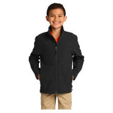 Youth Core Soft Shell Jacket Youth Small Black Soft Shell Jackets
