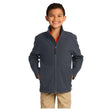 Youth Core Soft Shell Jacket Youth X - Small Battleship Grey Soft Shell Jackets