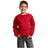 Youth Crewneck Sweatshirt Red Youth X - Small Crewneck Sweatshirts