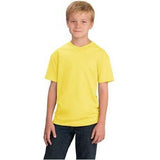 Youth Essential T-Shirt Youth Large Yellow Short Sleeve T-Shirts