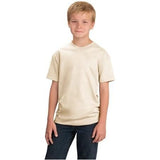 Youth Essential T-Shirt Youth Medium Natural Short Sleeve T-Shirts