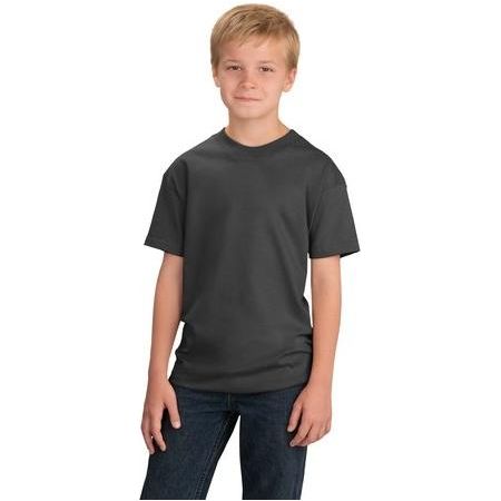 Youth Essential T-Shirt Youth Small Charcoal Short Sleeve T-Shirts