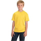 Youth Essential T-Shirt Youth Small Lemon Yellow Short Sleeve T-Shirts