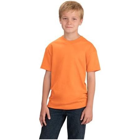 Youth Essential T-Shirt Youth Small Orange Sherbet Short Sleeve T-Shirts