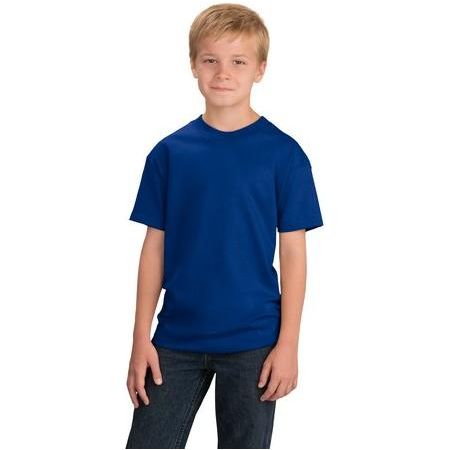 Youth Essential T-Shirt Youth Small Royal Short Sleeve T-Shirts