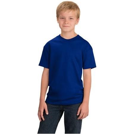 Youth Essential T-Shirt Youth X - Small Deep Marine Short Sleeve T-Shirts