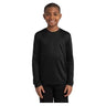Youth Long Sleeve Competitor™ Tee Black Youth X - Small Short Sleeve T-Shirts