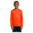 Youth Long Sleeve Competitor™ Tee Neon Orange Youth X - Small Short Sleeve T-Shirts
