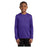 Youth Long Sleeve Competitor™ Tee Purple Youth X - Small Short Sleeve T-Shirts