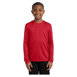 Youth Long Sleeve Competitor™ Tee True Red Youth X - Large Short Sleeve T-Shirts