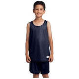 Youth PosiCharge Classic Mesh Reversible Tank Youth Large True Navy