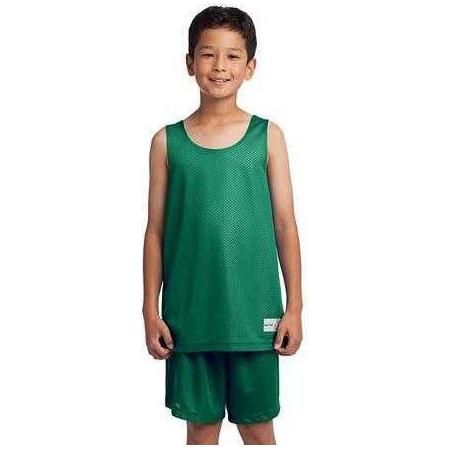 Youth PosiCharge Classic Mesh Reversible Tank Youth X - Small Black