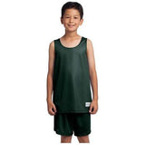 Youth PosiCharge Classic Mesh Reversible Tank Youth X - Small Forest Green