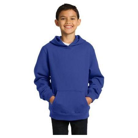 Youth Pullover Hooded Sweatshirt Youth Large True Royal Sweatshirts