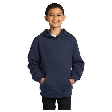 Youth Pullover Hooded Sweatshirt Youth Medium True Navy Sweatshirts