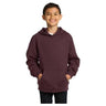 Youth Pullover Hooded Sweatshirt Youth X - Small Maroon Sweatshirts
