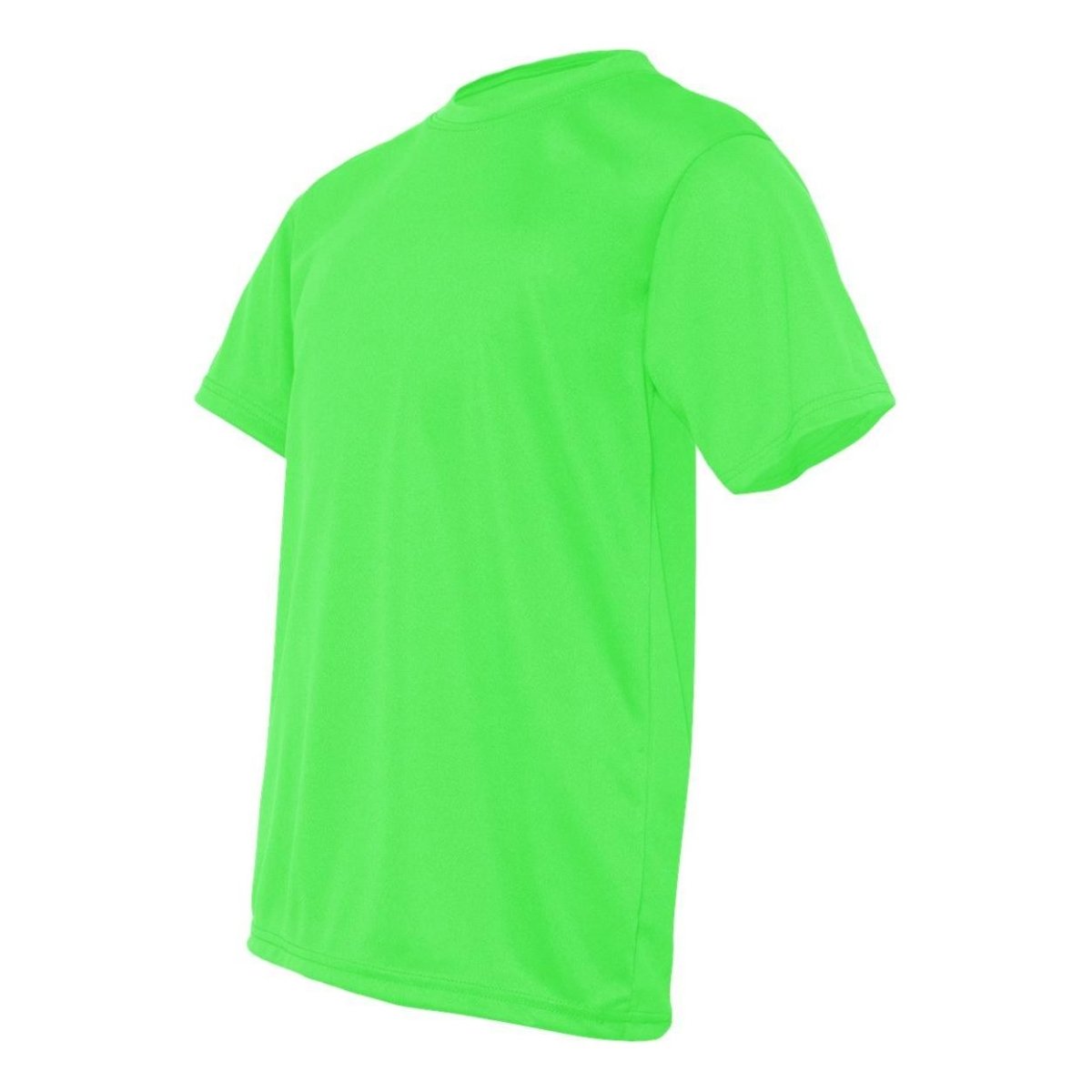 Youth Short Sleeve Performance T-Shirt Lime Medium Short Sleeve T-Shirts