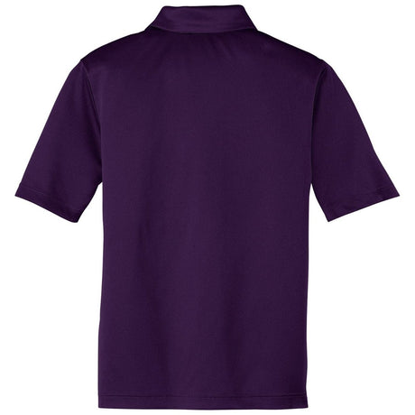 Youth Silk Touch™ Performance Polo Bright Purple Youth X - Small Polos/Knits
