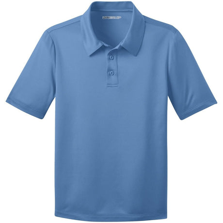 Youth Silk Touch™ Performance Polo Carolina Blue Youth X - Small Polos/Knits
