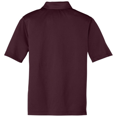 Youth Silk Touch™ Performance Polo Maroon Youth X - Small Polos/Knits