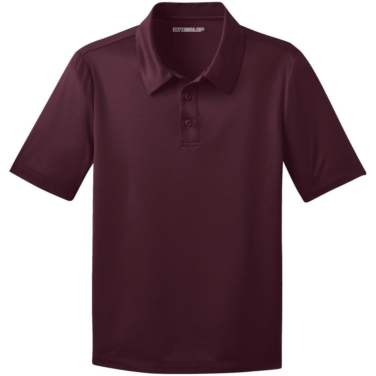 Youth Silk Touch™ Performance Polo Maroon Youth X - Small Polos/Knits