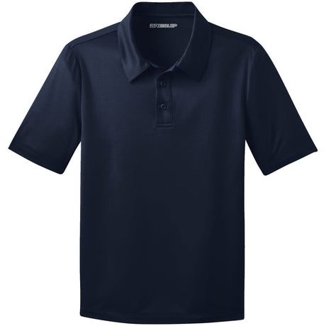 Youth Silk Touch™ Performance Polo Navy Youth X - Small Polos/Knits