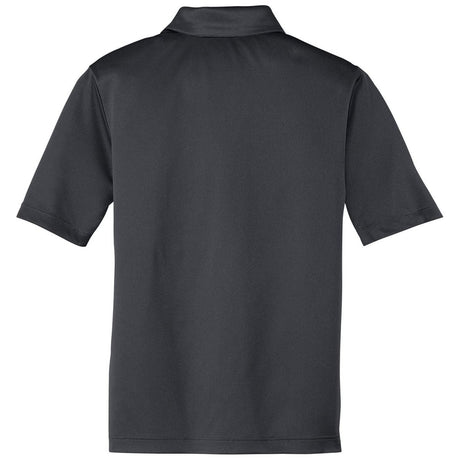 Youth Silk Touch™ Performance Polo Steel Grey Youth X - Small Polos/Knits