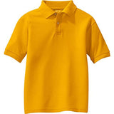 Youth Silk Touch™ Polo Gold Youth X - Small Polos/Knits