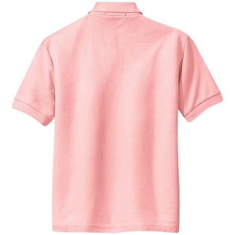 Youth Silk Touch™ Polo Light Pink Youth X - Small Polos/Knits