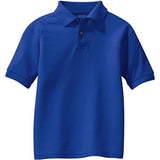 Youth Silk Touch™ Polo Royal Blue Youth X - Small Polos/Knits