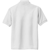 Youth Silk Touch™ Polo White Youth X - Small Polos/Knits