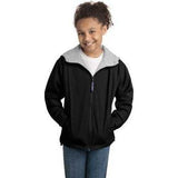 Youth Team Jacket Black/Light Oxford Youth X - Small Jackets