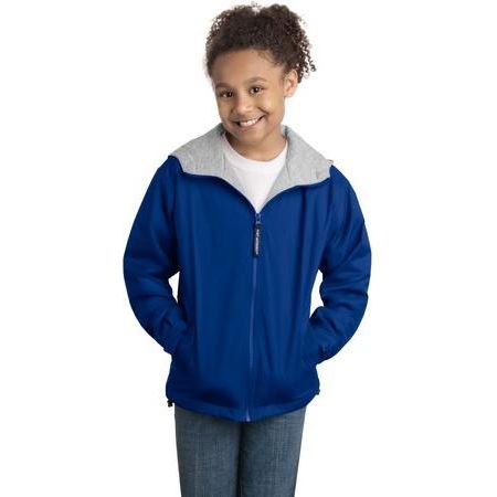 Youth Team Jacket Bright Navy/Light Oxford Youth X - Large Jackets