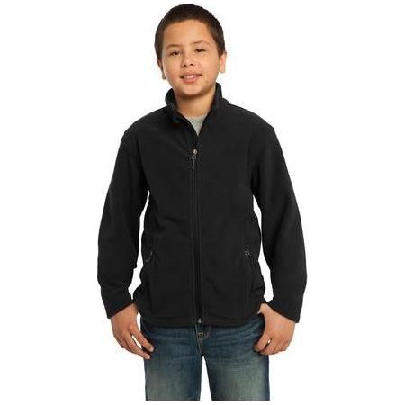 Youth Value Fleece Jacket Black Youth X - Large Fleece Jackets
