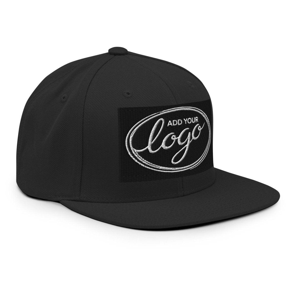 YP Classics 6089M | Create Your Own Custom Snapback Hat Black