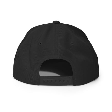 YP Classics 6089M | Create Your Own Custom Snapback Hat Black