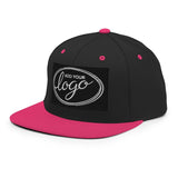 YP Classics 6089M | Create Your Own Custom Snapback Hat Black/ Neon Pink