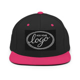 YP Classics 6089M | Create Your Own Custom Snapback Hat Black/ Neon Pink