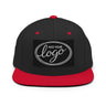 YP Classics 6089M | Create Your Own Custom Snapback Hat Black/ Red
