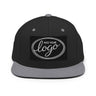 YP Classics 6089M | Create Your Own Custom Snapback Hat Black/ Silver