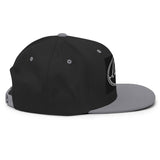YP Classics 6089M | Create Your Own Custom Snapback Hat Black/ Silver