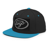 YP Classics 6089M | Create Your Own Custom Snapback Hat Black/ Teal