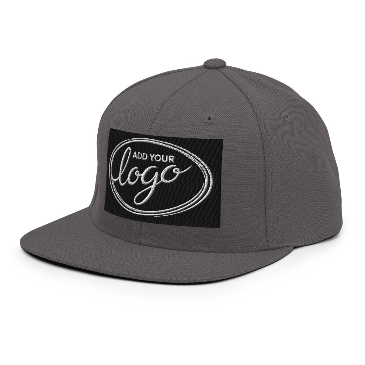 YP Classics 6089M | Create Your Own Custom Snapback Hat Dark Grey