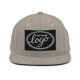 YP Classics 6089M | Create Your Own Custom Snapback Hat Heather Grey