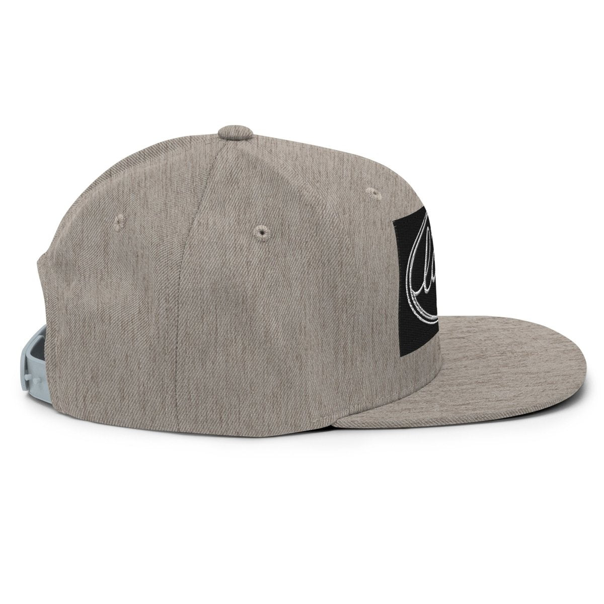 YP Classics 6089M | Create Your Own Custom Snapback Hat Heather Grey