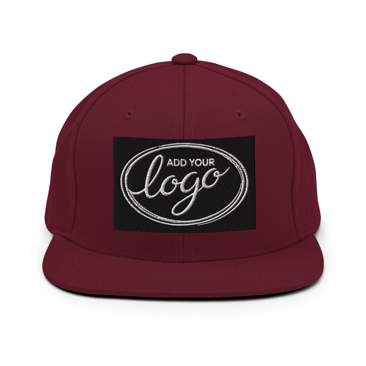 YP Classics 6089M | Create Your Own Custom Snapback Hat Maroon