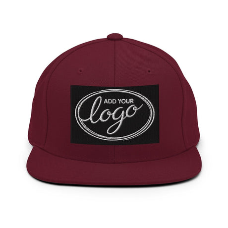 YP Classics 6089M | Create Your Own Custom Snapback Hat Maroon