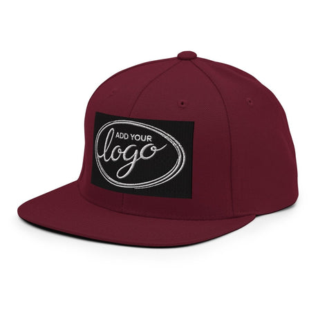 YP Classics 6089M | Create Your Own Custom Snapback Hat Maroon