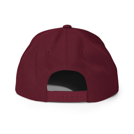 YP Classics 6089M | Create Your Own Custom Snapback Hat Maroon